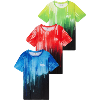 Abbigliamento Bambino T-shirt maniche corte Hype HY8601 Rosso