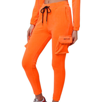 Abbigliamento Donna Pantaloni da tuta Project X Paris PXP-F194045 Arancio