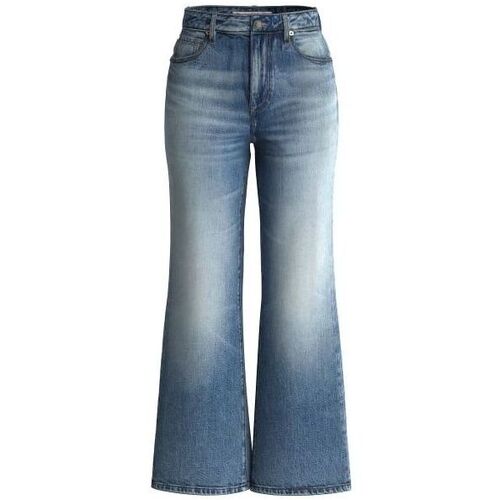 Abbigliamento Donna Jeans Guess ANKLE W3YA49 D4WBE-HDPR Blu