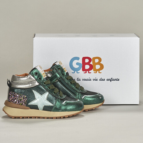 Scarpe Bambina Sneakers alte GBB ROGELLE Verde