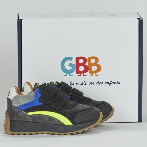 Scarpe Bambino Sneakers alte GBB  Nero