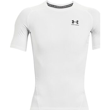 Abbigliamento Uomo T-shirt maniche corte Under Armour UA HG ARMOUR COMP SS Bianco
