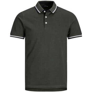 Abbigliamento Uomo T-shirt & Polo Jack & Jones 12136668 PAULOS-FOREST Verde