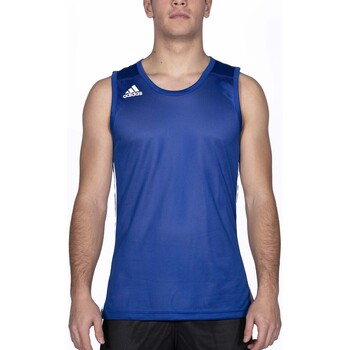 Abbigliamento Uomo Top / T-shirt senza maniche adidas Originals 3G Spee Rev Jrs Blu
