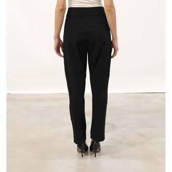Scotch & Soda Tailored Pleated Pants In Stretch Quality Nero