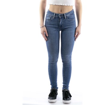 Abbigliamento Donna Jeans Levi's 721 High Rise Skinny Blu