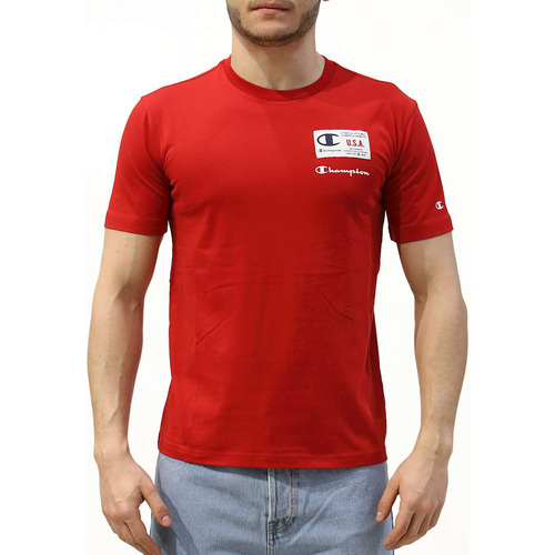 Abbigliamento Uomo T-shirt & Polo Champion Crewneck T-Shirt Rosso