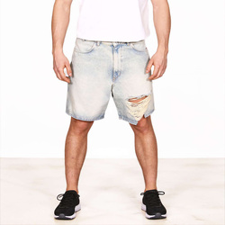 Abbigliamento Uomo Shorts / Bermuda Amish Bermuda Bernie  Dirty Bleach Bianco