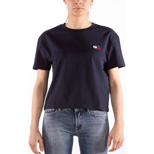 Abbigliamento Donna T-shirt & Polo Tommy Hilfiger S/S Knit Tops Blu