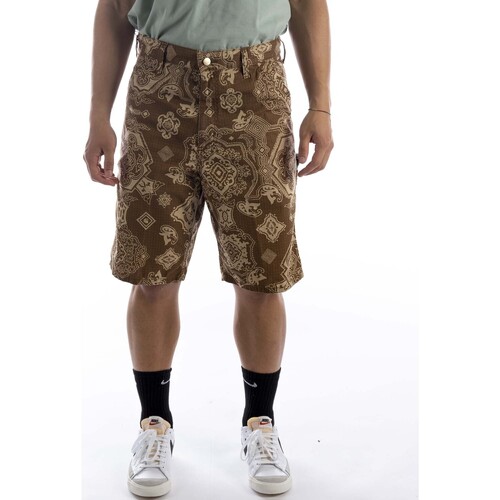 Abbigliamento Uomo Shorts / Bermuda Carhartt Single Knee Short Marrone