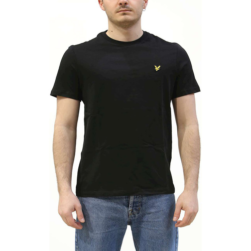 Abbigliamento Uomo T-shirt & Polo Lyle & Scott Plain T-Shirt Nero