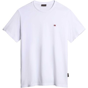 Abbigliamento Uomo T-shirt & Polo Napapijri Salis Ss Sum Bianco