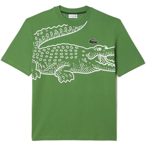 Abbigliamento Uomo T-shirt maniche corte Lacoste  Verde