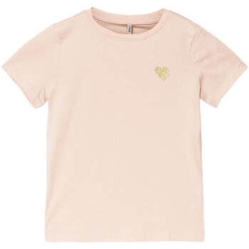 Abbigliamento Unisex bambino T-shirt maniche corte Name it 15266550 Rosa