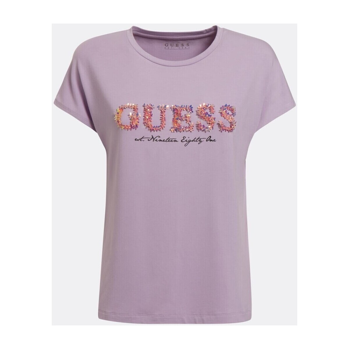 Abbigliamento Donna T-shirt & Polo Guess W2GI03 K68D0 Viola