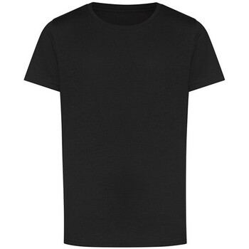 Abbigliamento Unisex bambino T-shirts a maniche lunghe Awdis  Nero