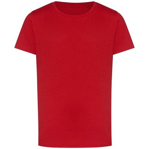 Abbigliamento Unisex bambino T-shirts a maniche lunghe Awdis The 100 Rosso