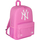 Borse Donna Zaini New-Era MLB Stadium Pack New York Yankees Backpack Rosa