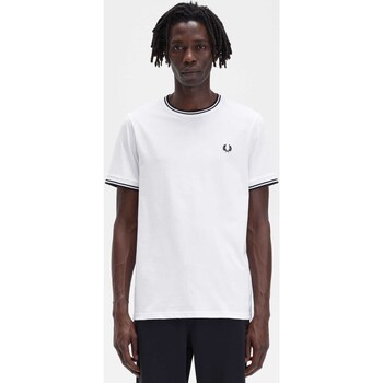Fred Perry T-Shirt Fred Perry Basic Bianca Bianco