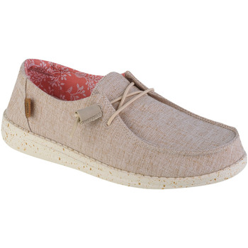 Scarpe Donna Sneakers basse HEY DUDE Wendy Chambray Beige