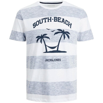 Abbigliamento Bambino T-shirt & Polo Jack & Jones 12224222 Bianco