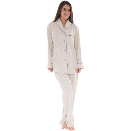 Abbigliamento Donna Pigiami / camicie da notte Pilus TADEA Bianco