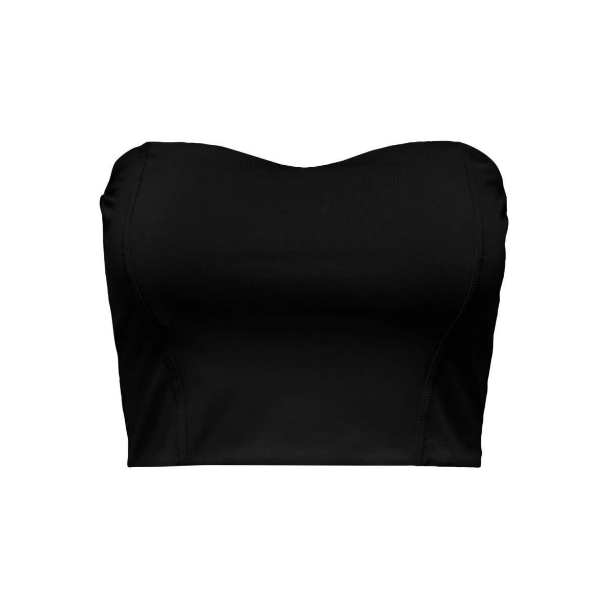 Abbigliamento Donna Top / T-shirt senza maniche Only 15293182 LEA-BLACK Nero