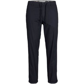 Abbigliamento Uomo Pantaloni Jack & Jones 12232250 STACE SUMMER-NAVY BLAZER Blu