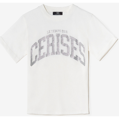 Abbigliamento Bambina T-shirt & Polo Le Temps des Cerises T-shirt CLAUDEGI Bianco