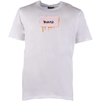 Abbigliamento Uomo T-shirt & Polo Disclaimer T-Shirt Uomo In Jersey Bianco