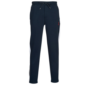 Abbigliamento Uomo Pantaloni da tuta Polo Ralph Lauren BAS DE SURVETEMENT AVEC BANDES Marine / Bianco / Navy / Multimulti