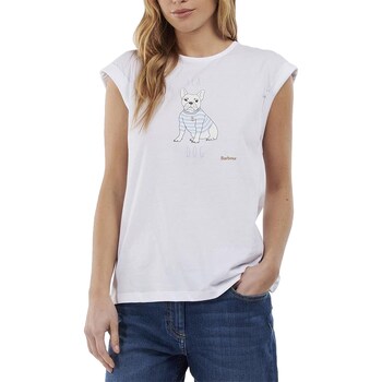 Abbigliamento Donna T-shirt maniche corte Barbour LTS0546 Nero