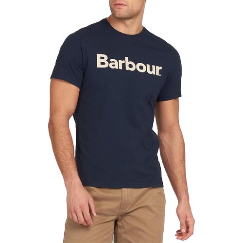 Abbigliamento Uomo T-shirt maniche corte Barbour MTS0531 Nero