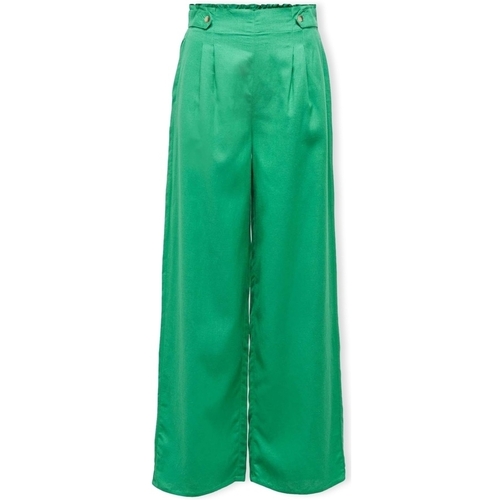 Abbigliamento Donna Pantaloni Only Viva Life - Simply Green Verde