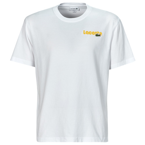 Abbigliamento Uomo T-shirt maniche corte Lacoste TH7544 Bianco