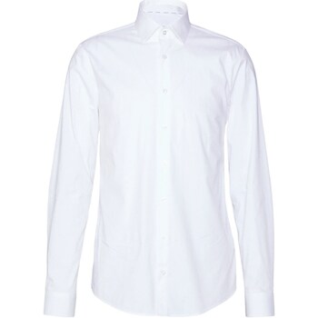 Abbigliamento Uomo Camicie maniche lunghe Calvin Klein Jeans K10K108229 Bianco