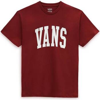 Abbigliamento Uomo Camicie maniche corte Vans VARSITY TYPE SS TEE Rosso