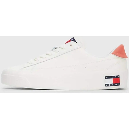 Scarpe Uomo Sneakers basse Tommy Jeans Flag Bianco