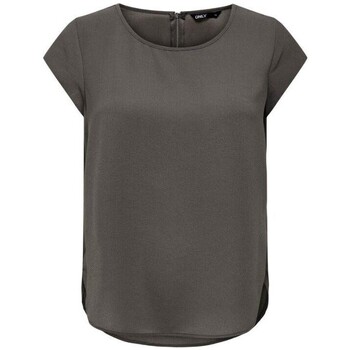 Abbigliamento Donna T-shirt & Polo Only 15142784 VIC SOLID Grigio