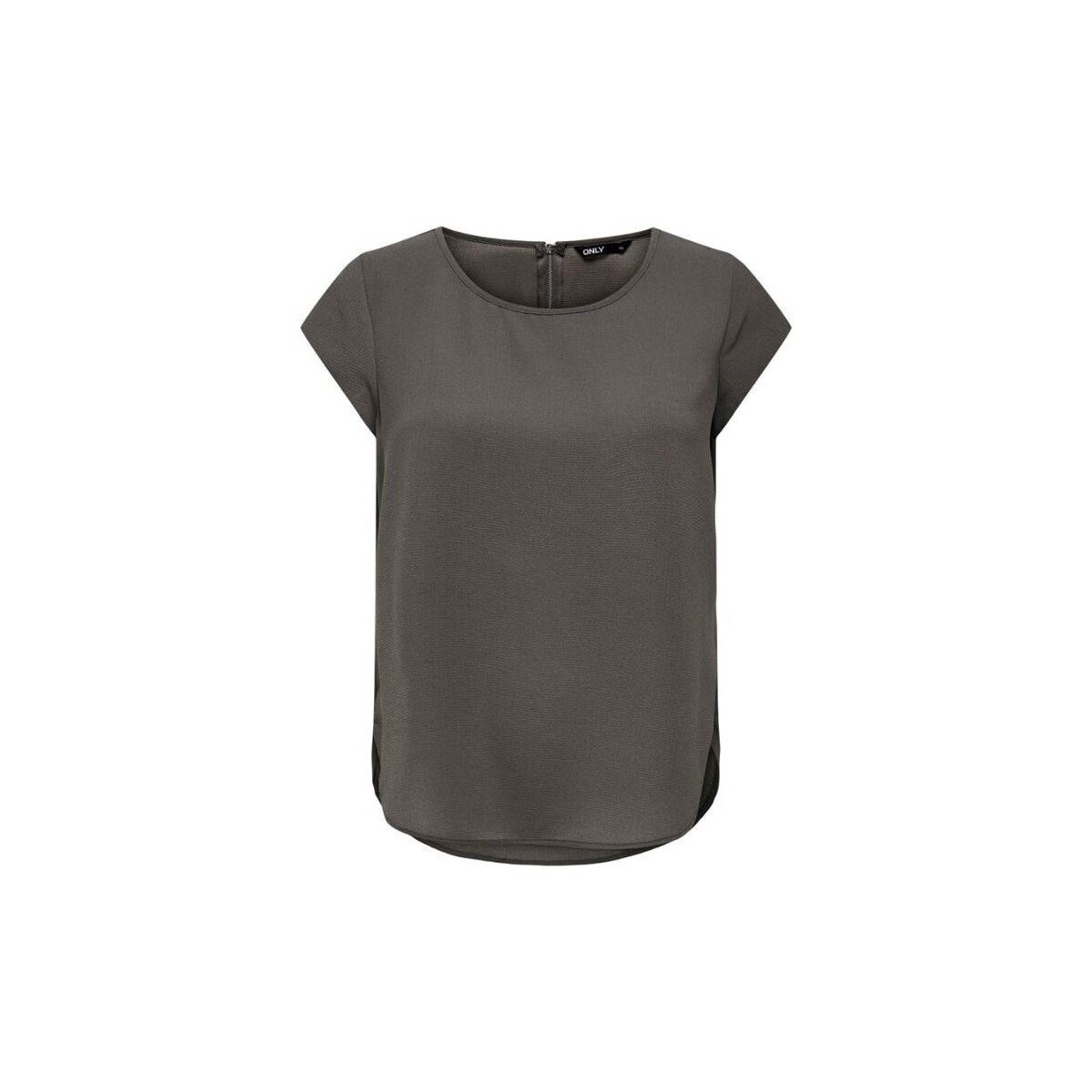 Abbigliamento Donna T-shirt & Polo Only 15142784 VIC SOLID Grigio