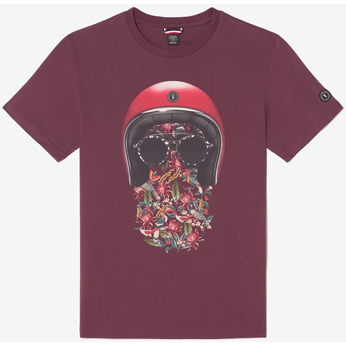 Abbigliamento Uomo T-shirt & Polo Le Temps des Cerises T-shirt GREGOR Rosso