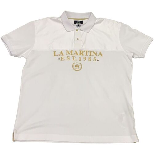 Abbigliamento Uomo T-shirt & Polo La Martina RMP030PK12400001 Bianco