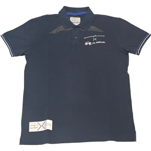 Abbigliamento Uomo T-shirt & Polo La Martina RMPP61PK0010717 Blu