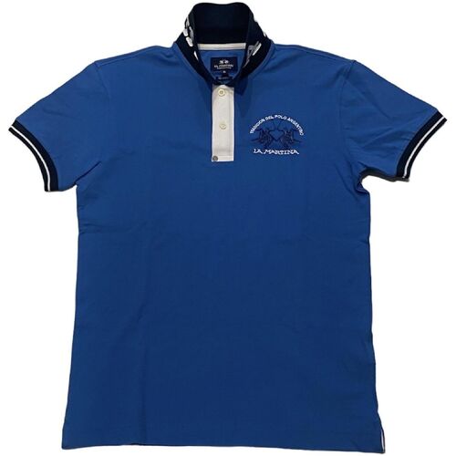 Abbigliamento Uomo T-shirt & Polo La Martina TMP005PK00107205 Blu