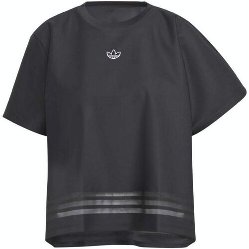 Abbigliamento Donna T-shirt & Polo adidas Originals GN3188 Nero