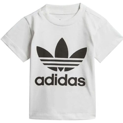 Abbigliamento Unisex bambino T-shirt & Polo adidas Originals DV2828 Bianco