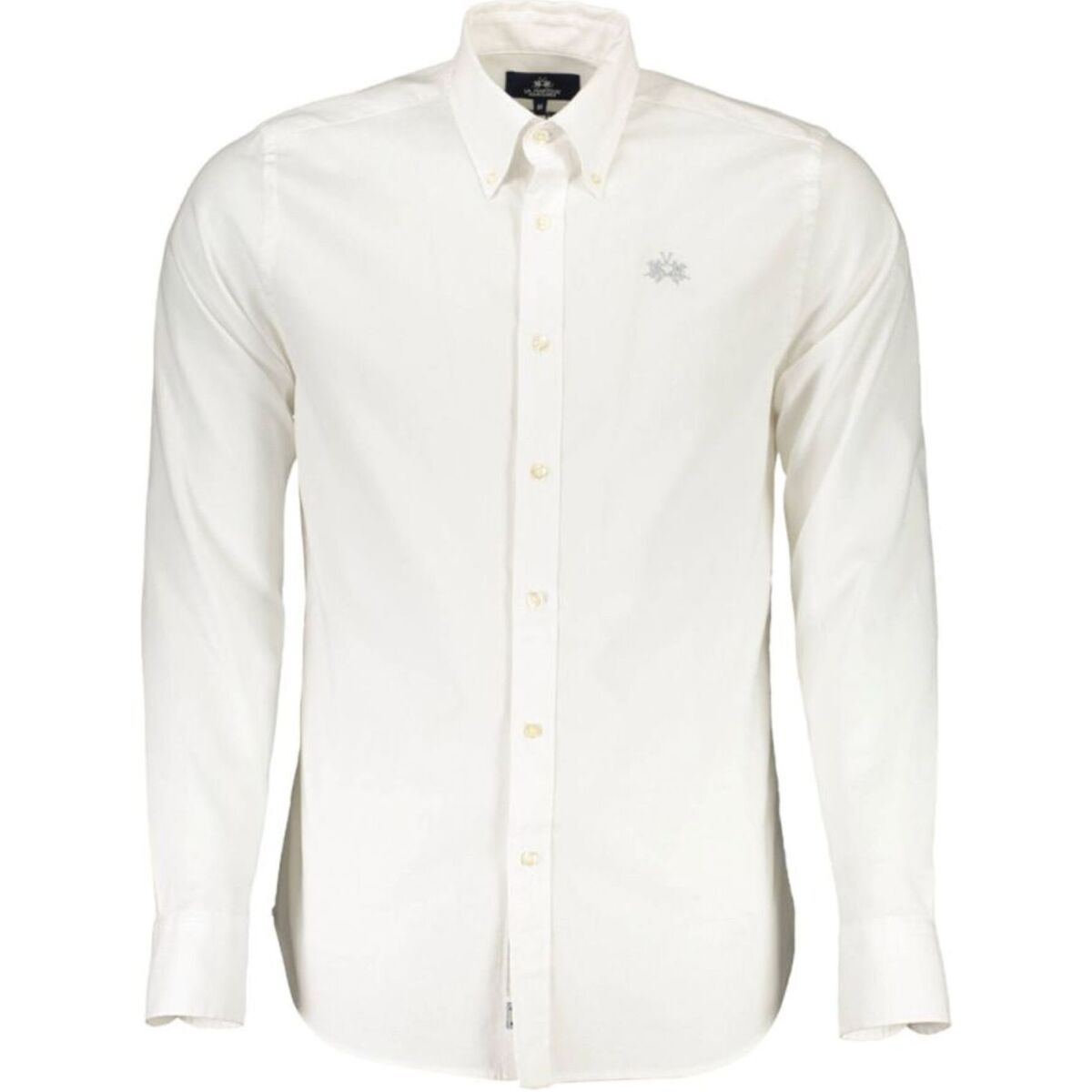 Abbigliamento Uomo Camicie maniche lunghe La Martina PMC0010X052WHITE-L Bianco
