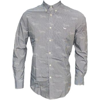 Abbigliamento Uomo Camicie maniche lunghe Harmont & Blaine CRI026801 Blu