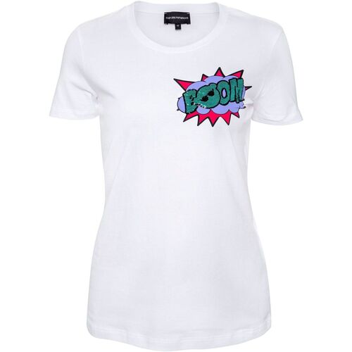 Abbigliamento Donna T-shirt & Polo Emporio Armani 3K2T9B2JPMZ0100 Bianco