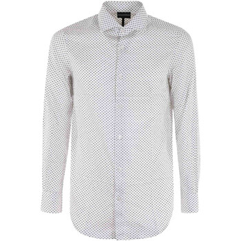 Abbigliamento Uomo Camicie maniche lunghe Emporio Armani 3K1CP51NXTZF034-M Bianco